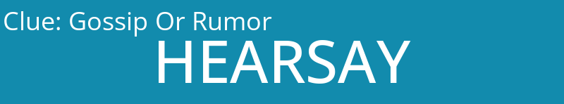 Gossip Or Rumor