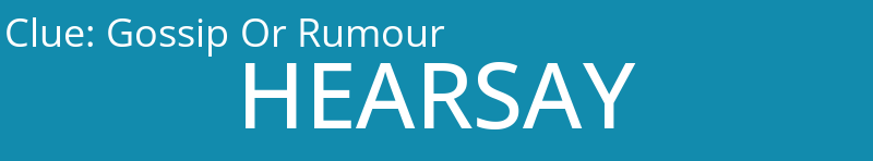 Gossip Or Rumour