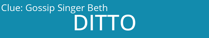 Gossip Singer Beth