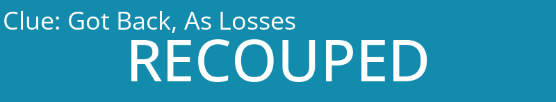 Got Back, As Losses