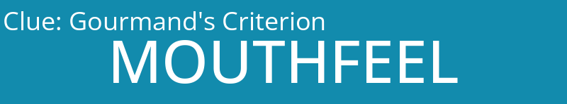 Gourmand's Criterion