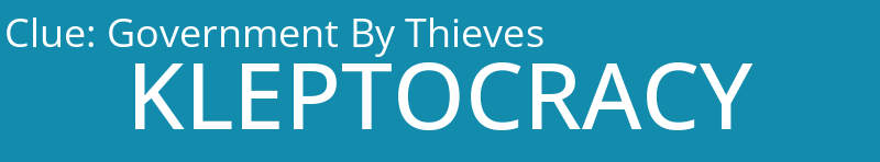 Government By Thieves
