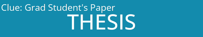 Grad Student's Paper