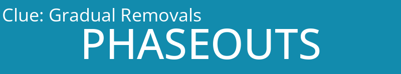 Gradual Removals