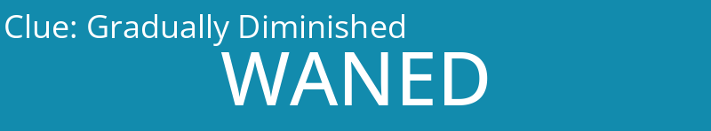 Gradually Diminished