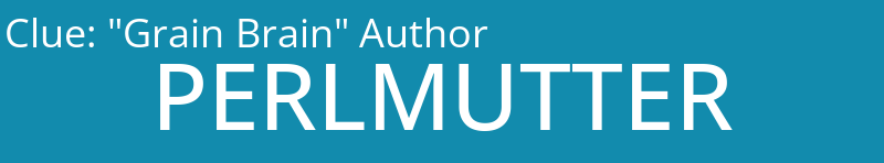 "Grain Brain" Author