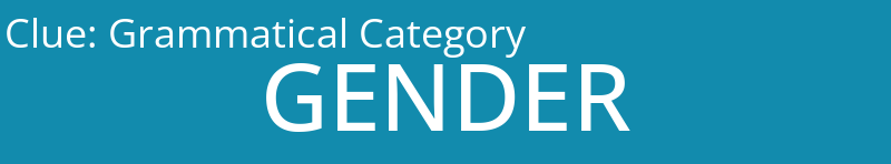 Grammatical Category