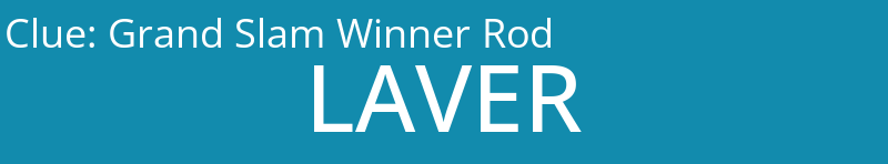 Grand Slam Winner Rod