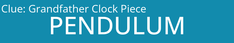 Grandfather Clock Piece