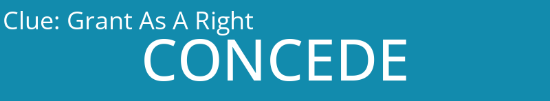 Grant As A Right