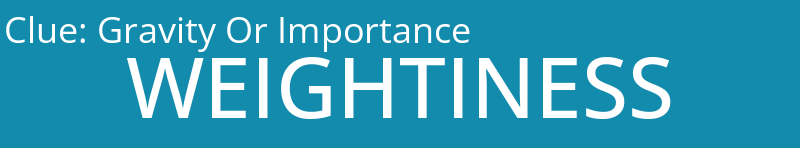 Gravity Or Importance