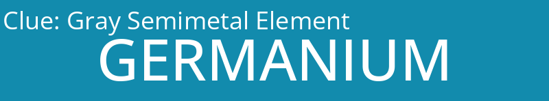 Gray Semimetal Element