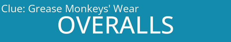 Grease Monkeys' Wear