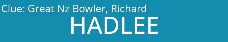 Great Nz Bowler, Richard