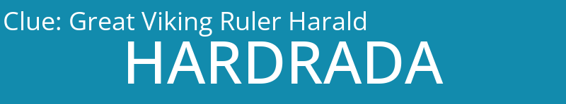 Great Viking Ruler Harald