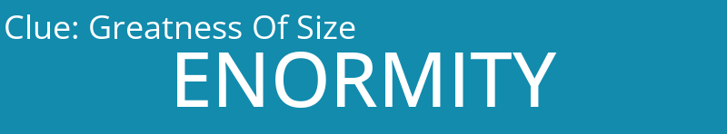 Greatness Of Size 