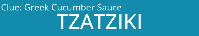 Greek Cucumber Sauce