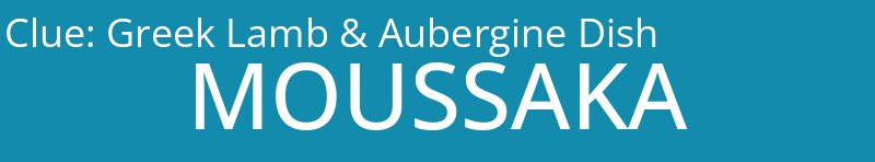 Greek Lamb & Aubergine Dish