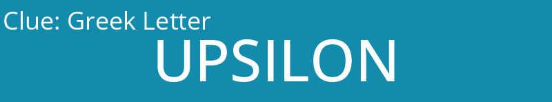 Greek Letter