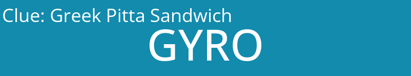 Greek Pitta Sandwich