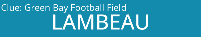 Green Bay Football Field