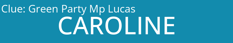 Green Party Mp Lucas