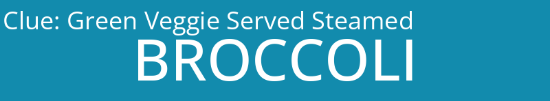 Green Veggie Served Steamed