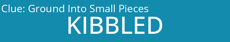 Ground Into Small Pieces