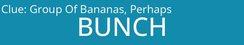 Group Of Bananas, Perhaps