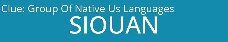 Group Of Native Us Languages