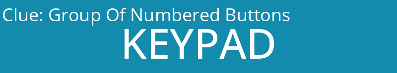 Group Of Numbered Buttons