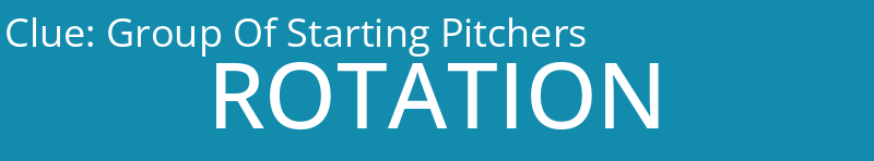 Group Of Starting Pitchers