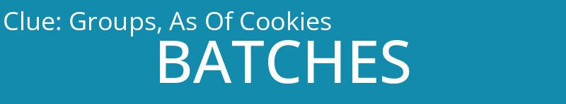 Groups, As Of Cookies