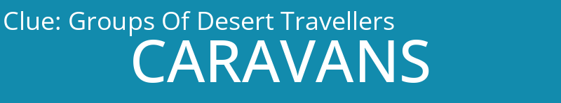Groups Of Desert Travellers