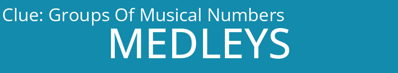 Groups Of Musical Numbers
