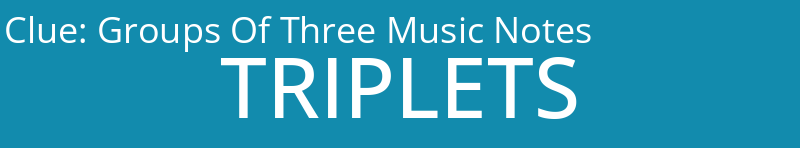 Groups Of Three Music Notes