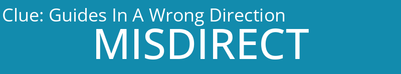Guides In A Wrong Direction
