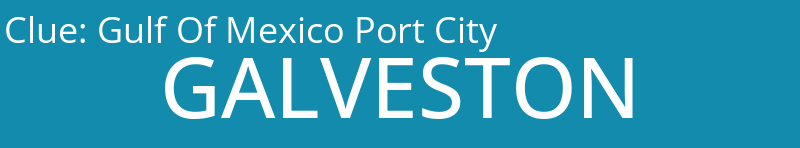 Gulf Of Mexico Port City