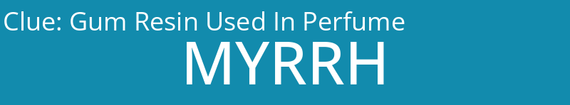 Gum Resin Used In Perfume