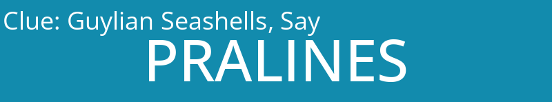 Guylian Seashells, Say