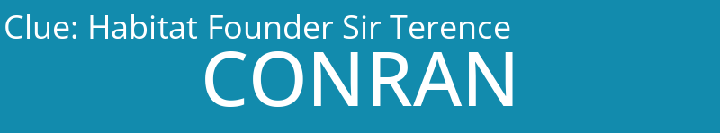 Habitat Founder Sir Terence