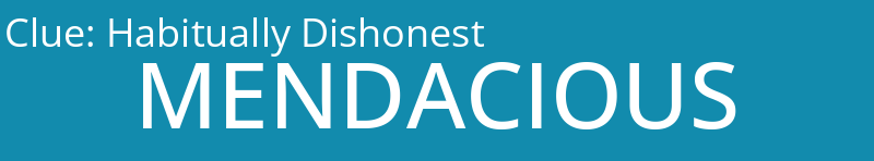 Habitually Dishonest
