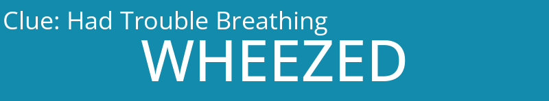 Had Trouble Breathing