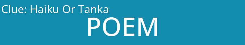 Haiku Or Tanka