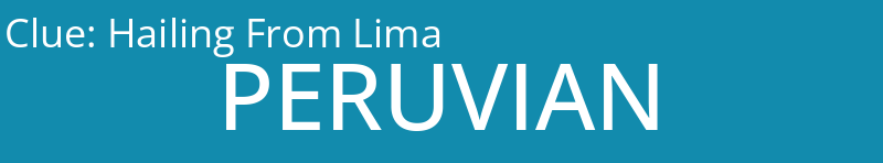 Hailing From Lima