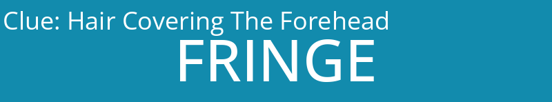 Hair Covering The Forehead