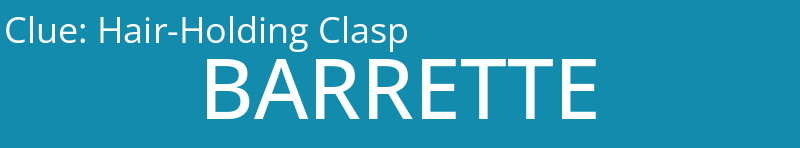 Hair-Holding Clasp