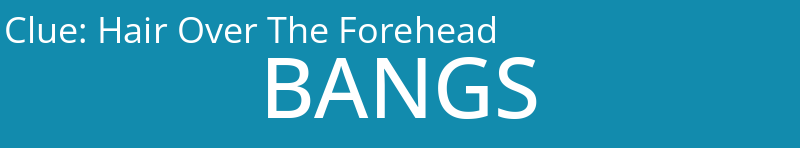 Hair Over The Forehead