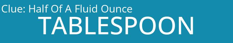 Half Of A Fluid Ounce