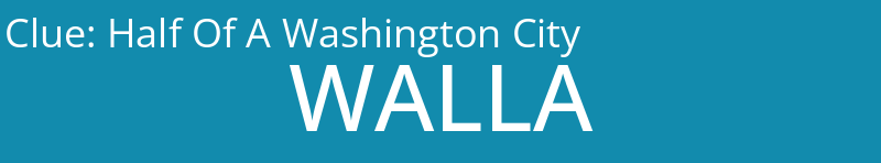 Half Of A Washington City